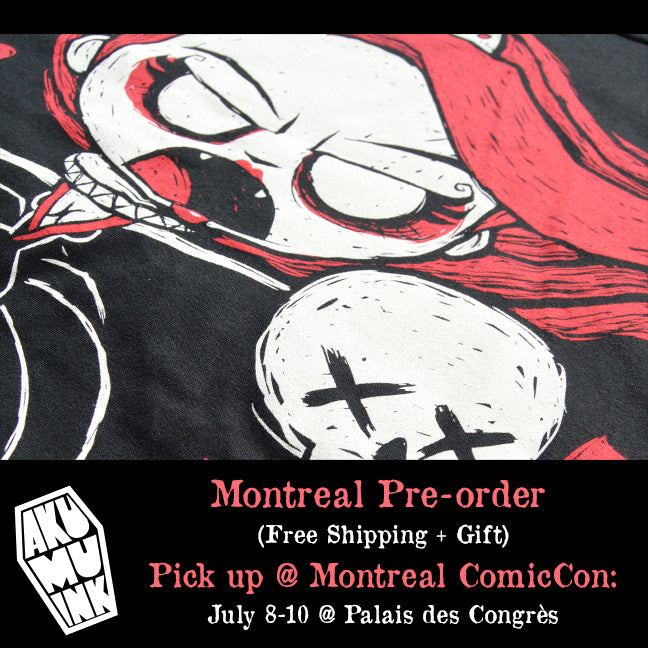 PreOrder for Montreal ComicCon