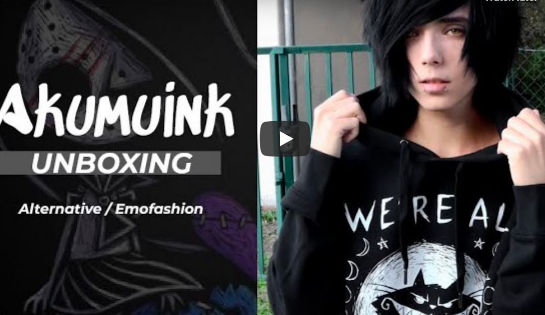 Just Face x Akumu Ink Unboxing Video