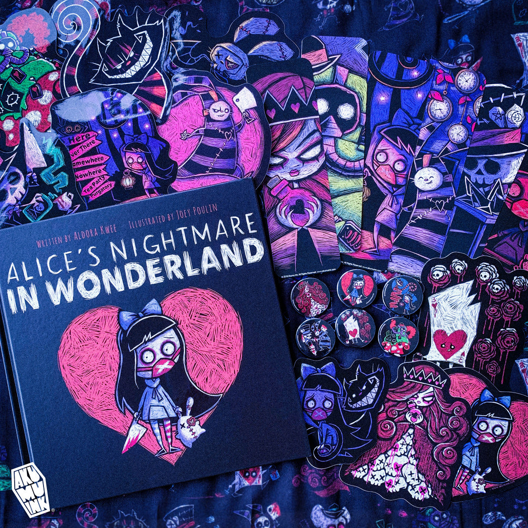 Alice's Nightmare in Wonderland Storybook