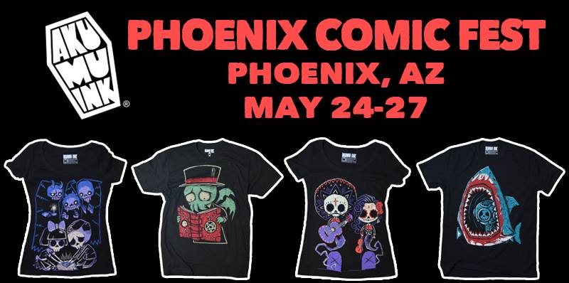 We'll be at Phoenix Comic Fest!