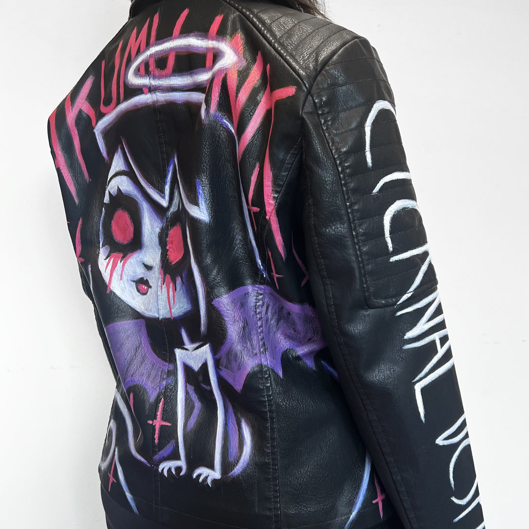 Eternal Despair Hand-Painted Jacket – Akumu Ink Clothing