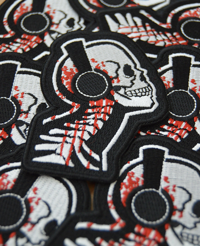 Goth Patches & Pins, Cool Iron On Badges