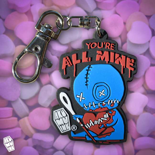 You're All Mine Keychain