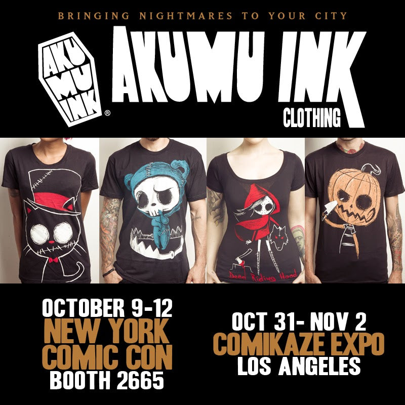AKUMU INK TOUR :: OCTOBER 2014