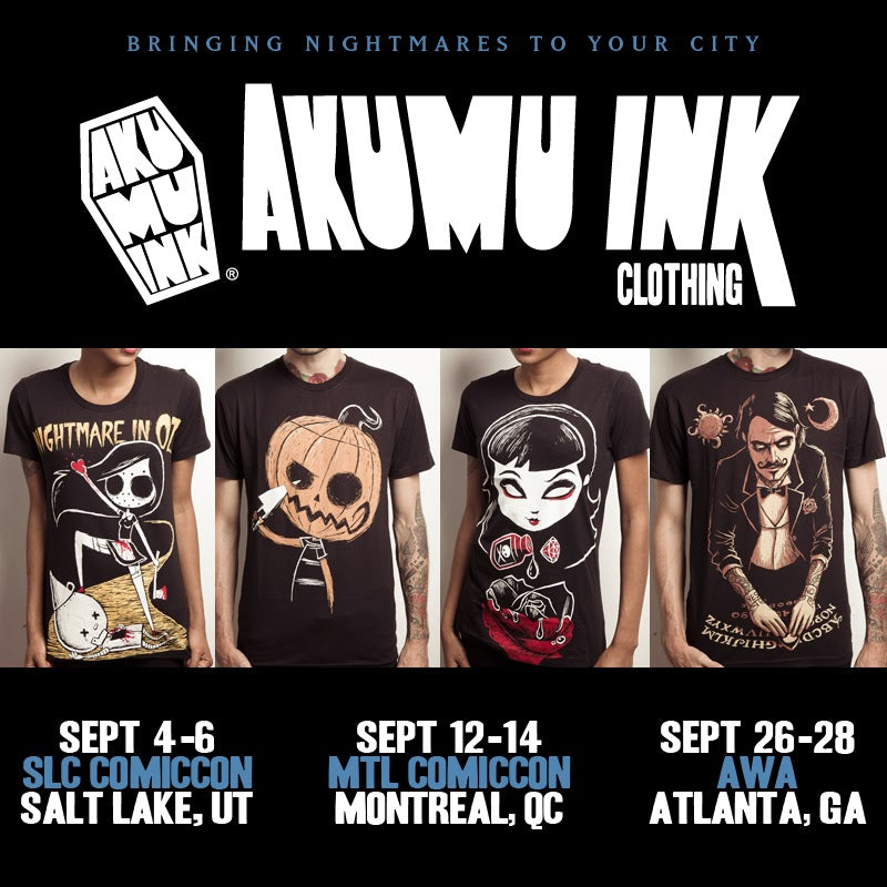 AKUMU INK TOUR :: SEPTEMBER 2014