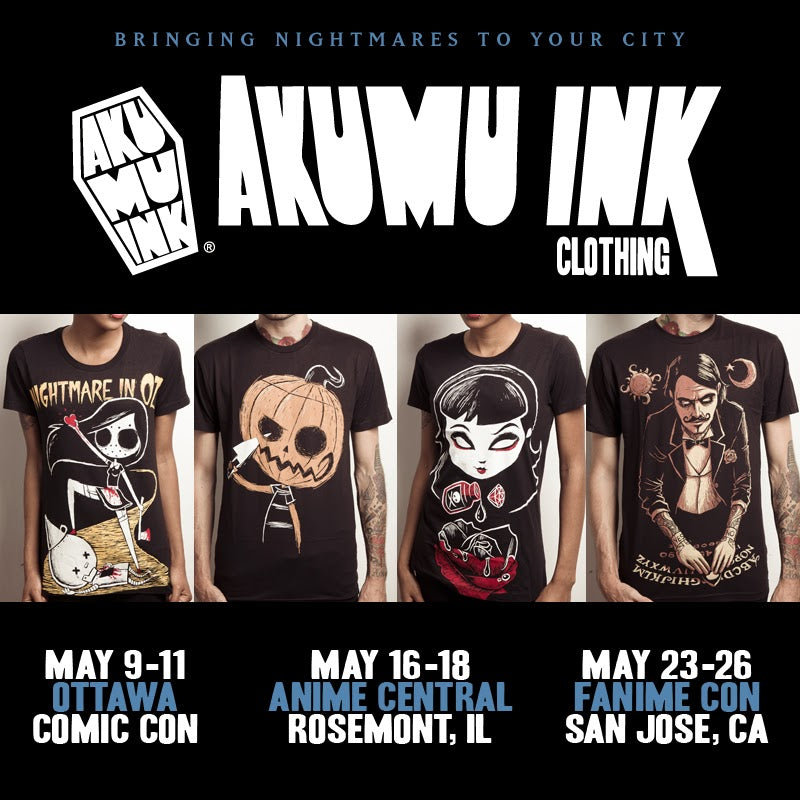 AKUMU INK TOUR :: MAY 2014