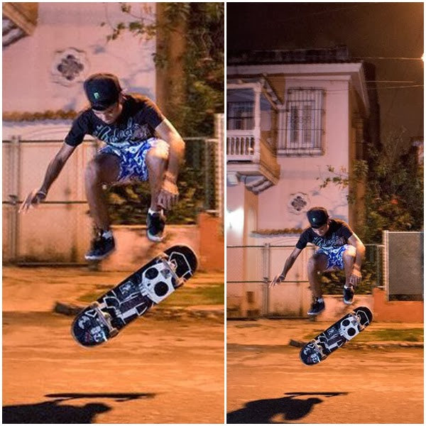 SKATING IN HAVANA