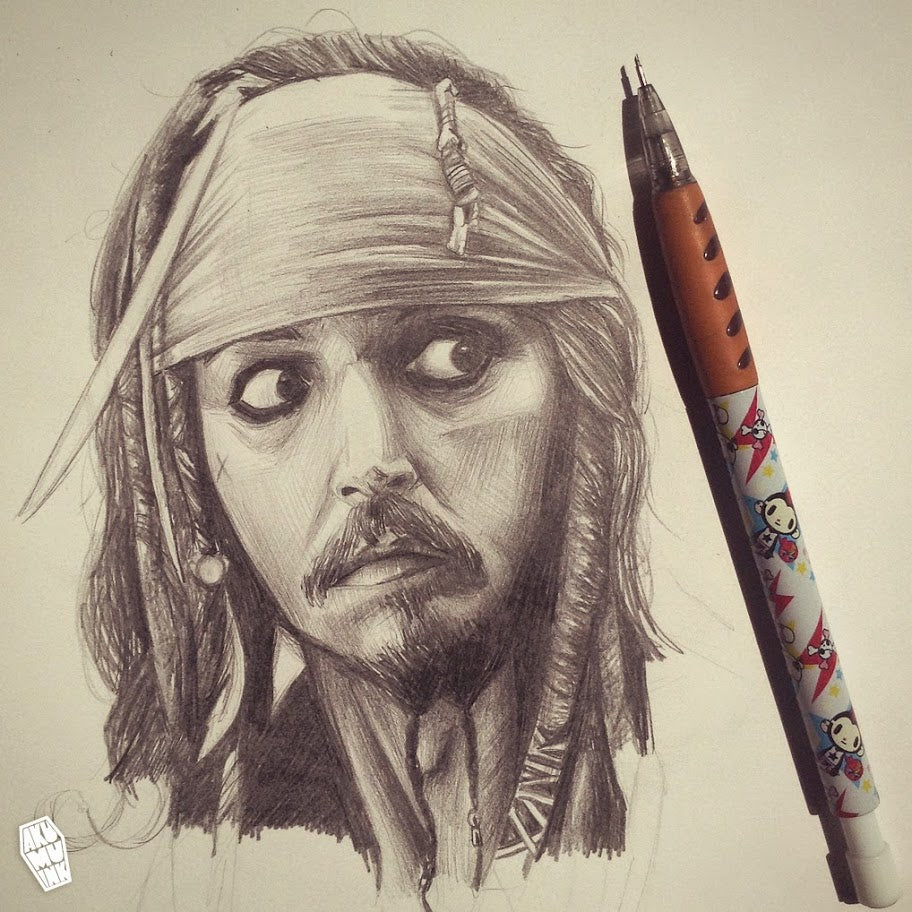 Captain Jack Sparrow Sketch