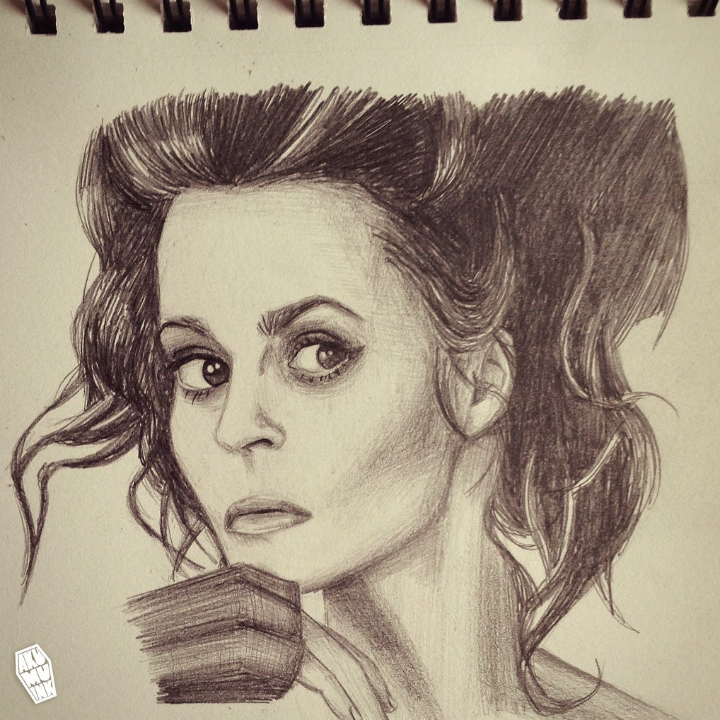 Helena Bonham Carter Sketch