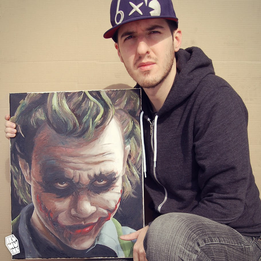 COMMISSION :: Joker Oil Painting V (Done)