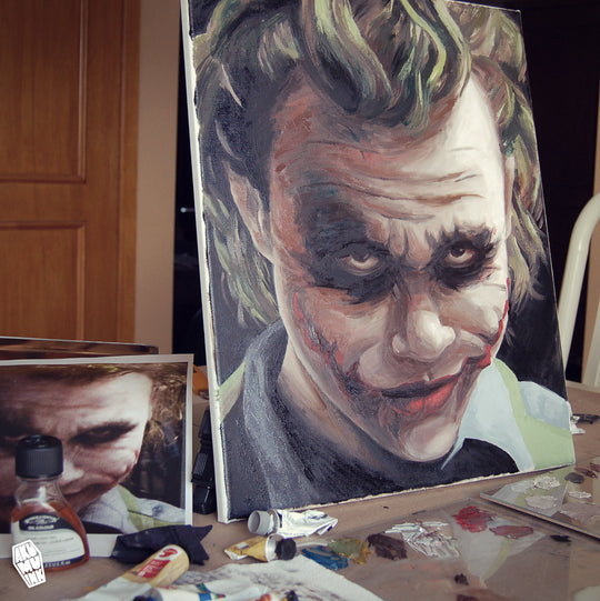 Joker-Ölgemälde V (Teil 5)