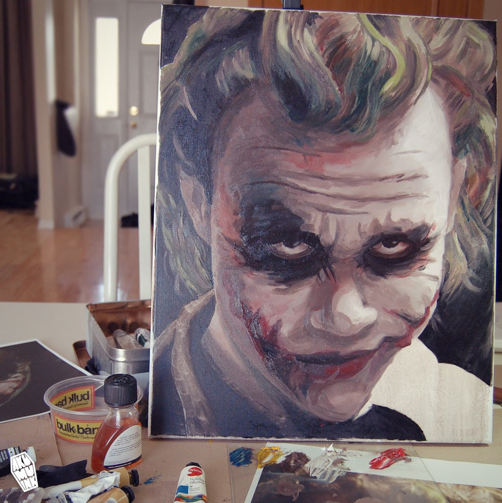 Joker Oil Painting V (Pt.4)