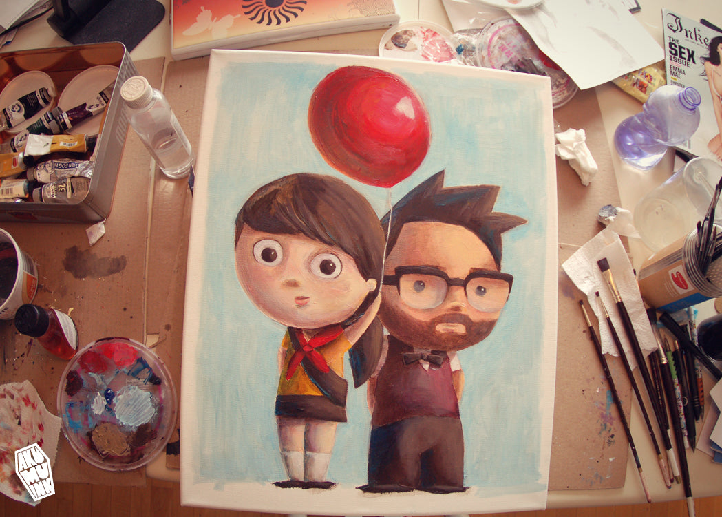 UP Style Painting