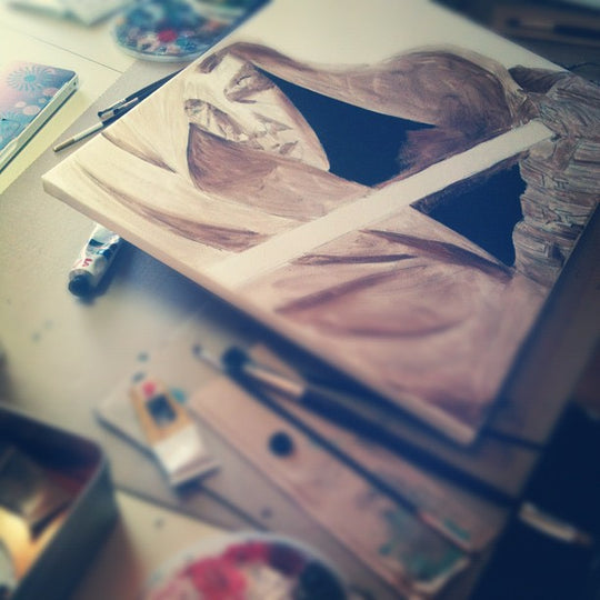 Star Wars-Ölgemälde :: WiP 1