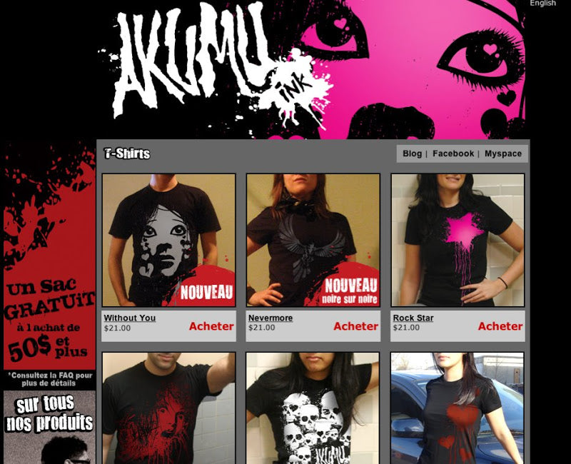 French Webstore online!