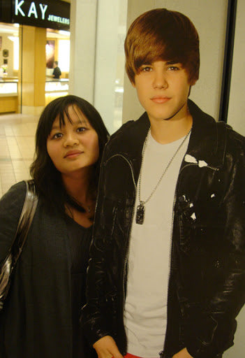 Dora with Bieber