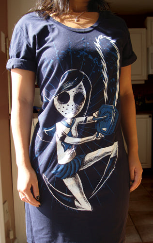 Navy Tshirt Dress