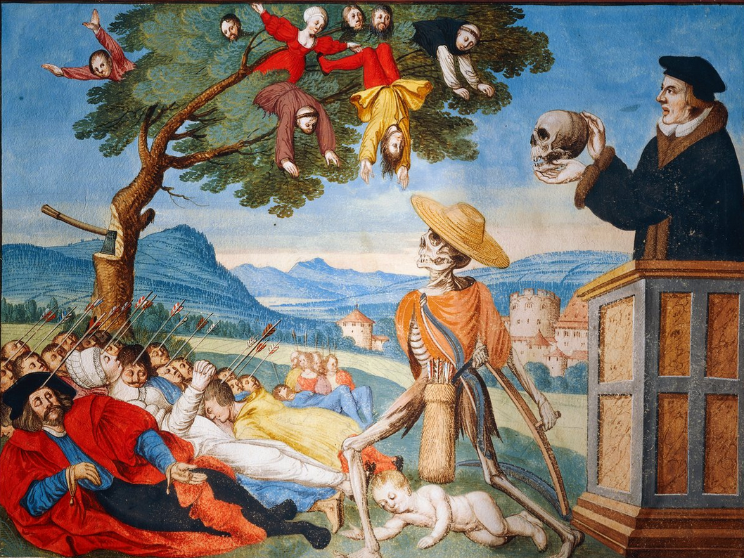 Totentanz - The Medieval Europe "Dance of Death".