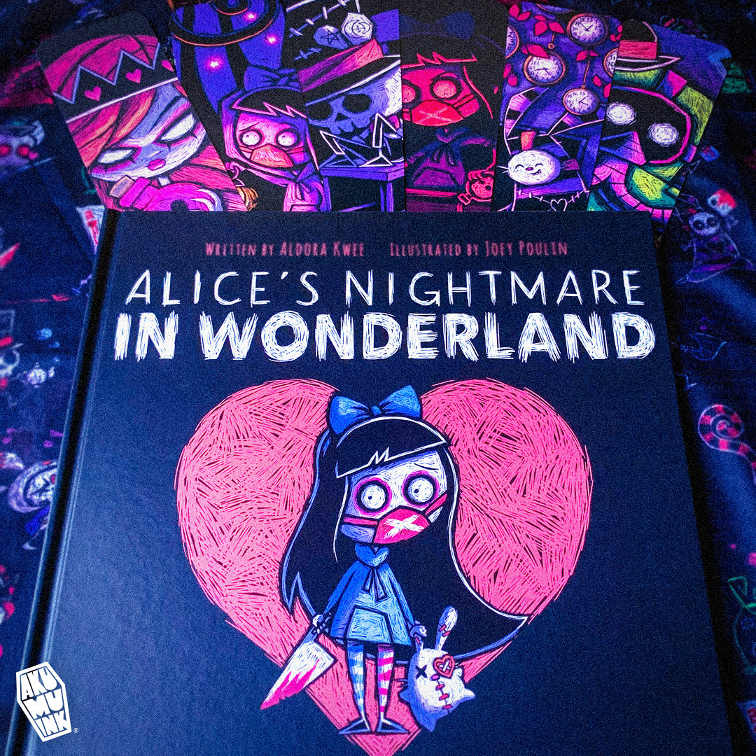 Alice's Nightmare in Wonderland Storybook – Akumu Ink Clothing