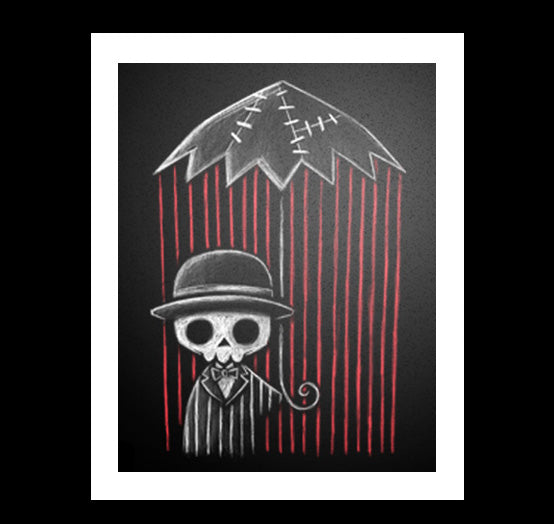 Internal Storm Artwork – gothic art by Akumu Ink, alt fashion art from Akumu Ink Clothing