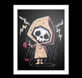 She Loves Me Not Artwork – gothic art by Akumu Ink, alt fashion art from Akumu Ink Clothing