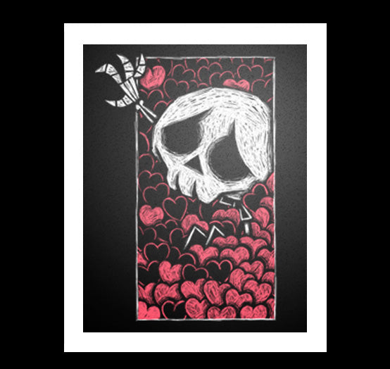 Smothered Artwork – gothic art by Akumu Ink, alt fashion art from Akumu Ink Clothing