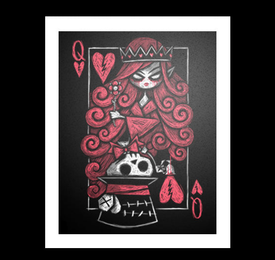 The Upside Down: Hatter Artwork – gothic art by Akumu Ink, alt fashion art from Akumu Ink Clothing