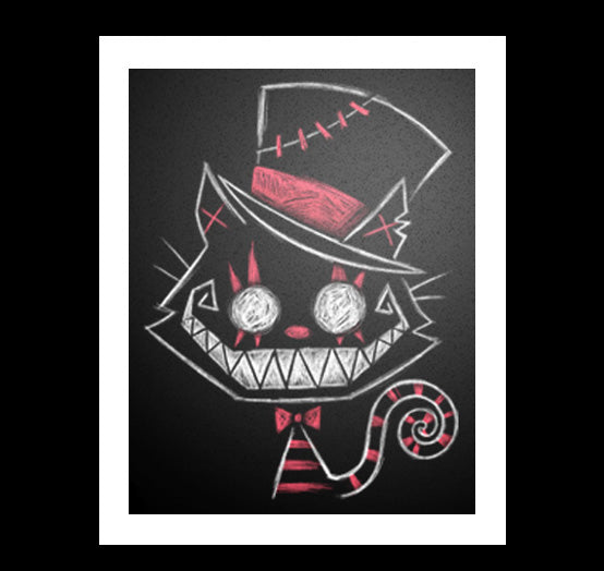 Psychotic Delight Artwork – gothic art by Akumu Ink, alt fashion art from Akumu Ink Clothing