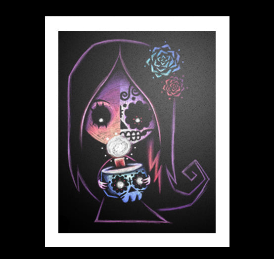 Glimmer of Light Artwork – gothic art by Akumu Ink, alt fashion art from Akumu Ink Clothing