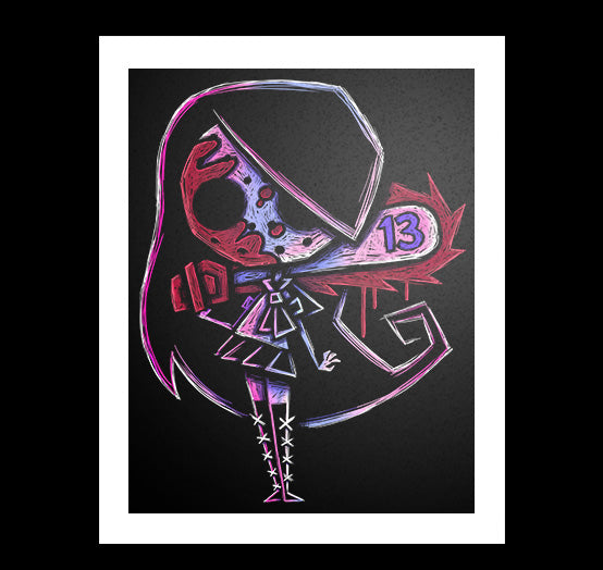 Tokyo Chan 13 Artwork – gothic art by Akumu Ink, alt fashion art from Akumu Ink Clothing