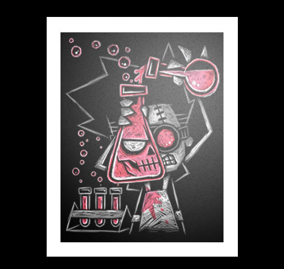 The Monster Inside Artwork – gothic art by Akumu Ink, alt fashion art from Akumu Ink Clothing