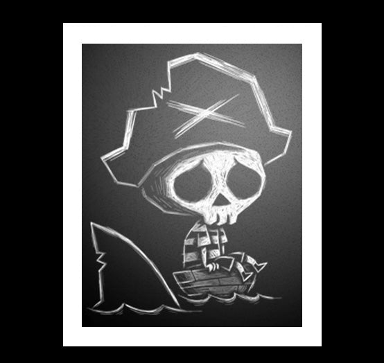 Lost at Sea Artwork – gothic art by Akumu Ink, alt fashion art from Akumu Ink Clothing