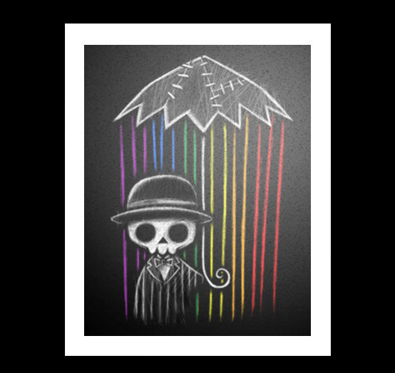 Internal Storm: I Am Everything Artwork – gothic art by Akumu Ink, alt fashion art from Akumu Ink Clothing