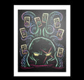 The Oracle and the Tarot Cards Artwork – gothic art by Akumu Ink, alt fashion art from Akumu Ink Clothing