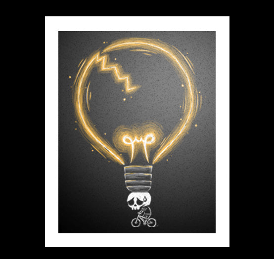 Burnt Out Artwork – gothic art by Akumu Ink, alt fashion art from Akumu Ink Clothing