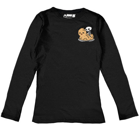 Duck Logo Women Long Sleeve Tshirt