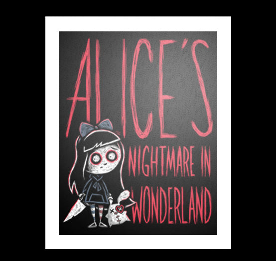 Alice II Artwork – gothic art by Akumu Ink, alt fashion art from Akumu Ink Clothing