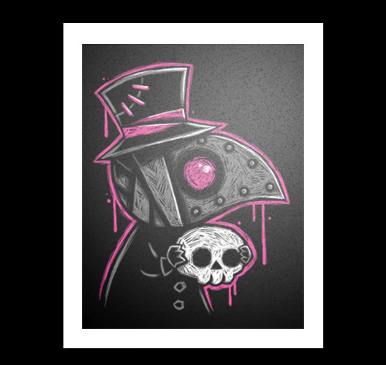 A Gift of Death Artwork – gothic art by Akumu Ink, alt fashion art from Akumu Ink Clothing