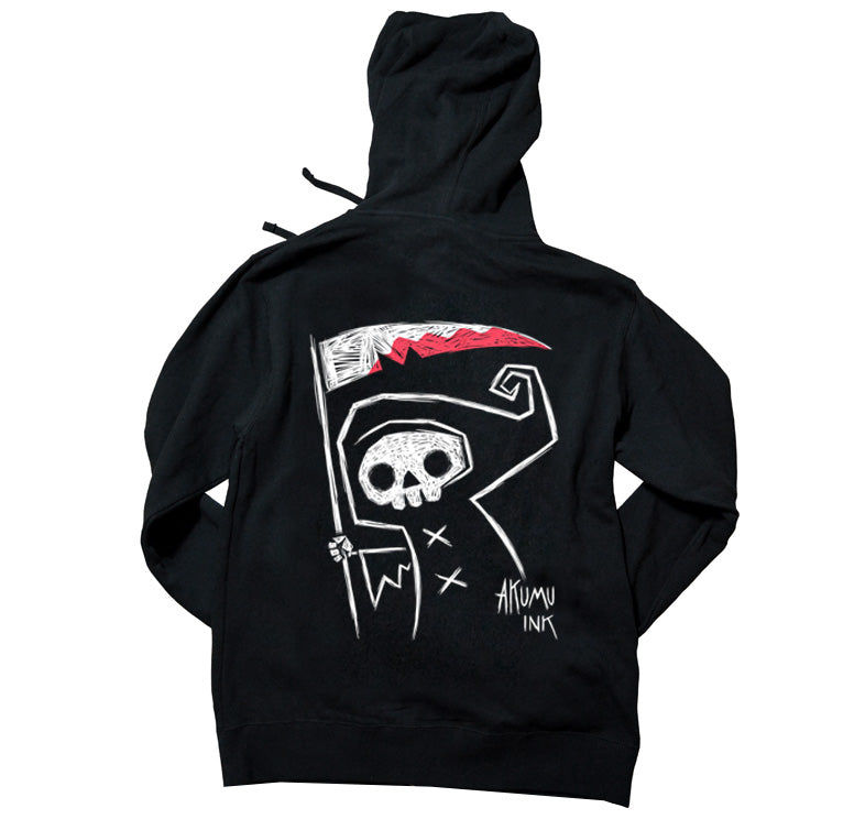 Grim Reaper Hoodie – Akumu Ink Clothing