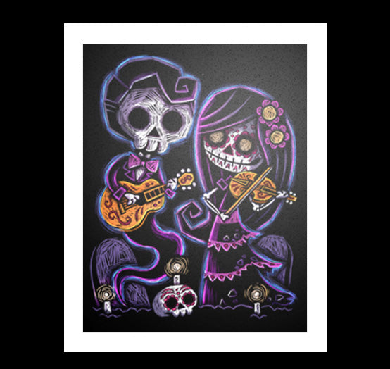 Haunting Melodies Artwork – gothic art by Akumu Ink, alt fashion art from Akumu Ink Clothing