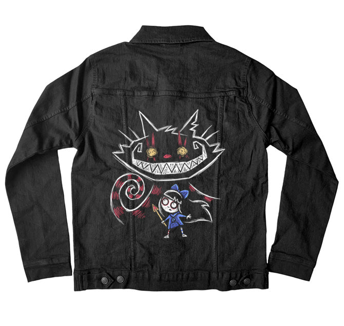 Cheshire in Hell Denim Jacket