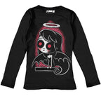 Akumu Ink Women Shirts, goth Women Shirts, skull Women Shirts, 