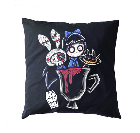 Bloody Tea Cup Pillow Case