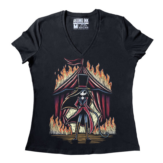 Akumu Ink Women Shirts, goth Women Shirts, skull Women Shirts,