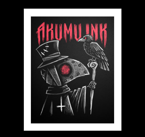 Nevermore Artwork – gothic art by Akumu Ink, alt fashion art from Akumu Ink Clothing