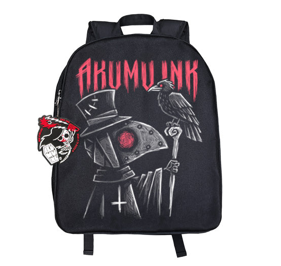 Nevermore Backpack – gothic backpack by Akumu Ink, alt fashion art from Akumu Ink Clothing