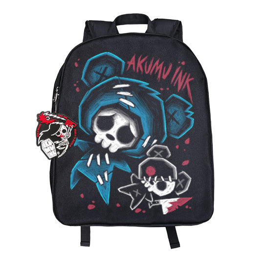 The Culprits Backpack – gothic backpack by Akumu Ink, alt fashion art from Akumu Ink Clothing