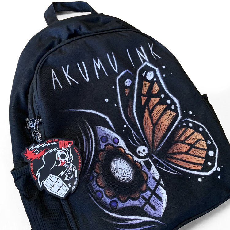 Metamorphosis Backpack – gothic backpack by Akumu Ink, alt fashion art from Akumu Ink Clothing