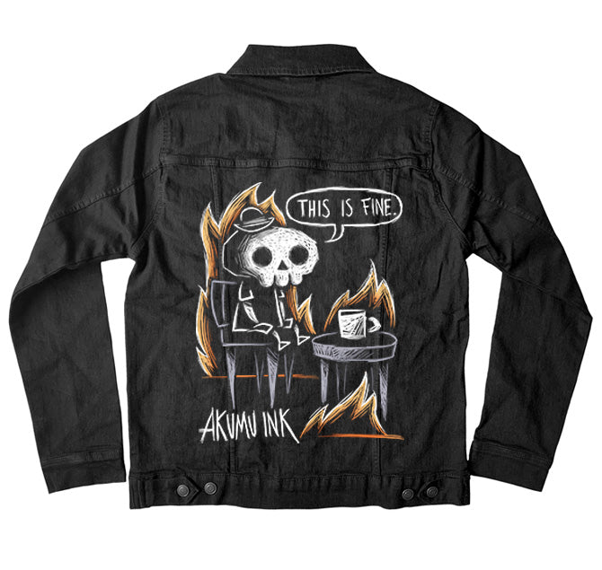 This is Fine Denim Jacket