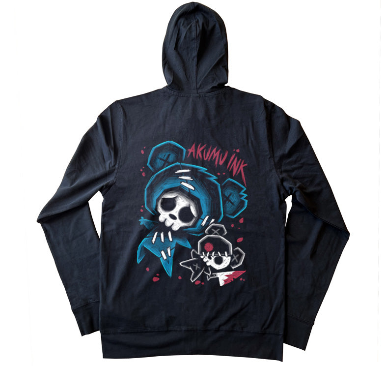 The Culprits Hoodie – gothic long sleeve by Akumu Ink Clothing, alt fashion art from Akumu Ink Clothing